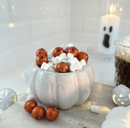 Pumpa ljusstake vit - Bild 5