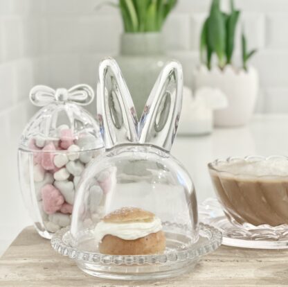 Glasfat med lock, Bunny (closch) - Bild 5