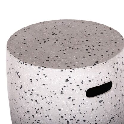 Sittpall Terrazzo, Vit - Bild 3