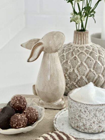 Keramikvas Pine, beige - Bild 4