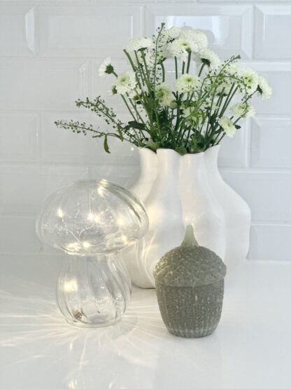 LED-lampa svamp, glas - Bild 3