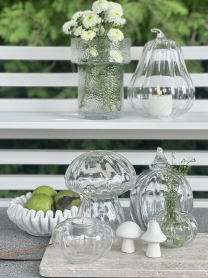LED-lampa svamp, glas - Bild 5