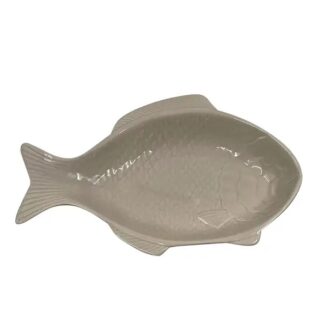 Serveringsskål Fisk L, sand