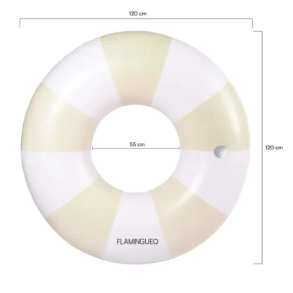 Badring Donut Beige XXL - Bild 8