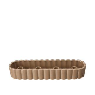 Ljusstake Edna, beige