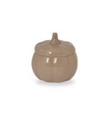 Glasskål pumpa Brehult, beige