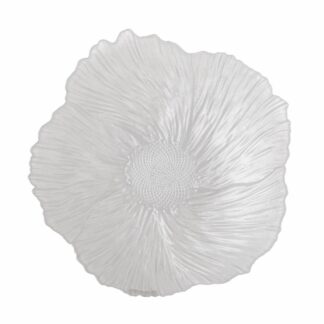Skål Iani Bloomingville, vitt glas