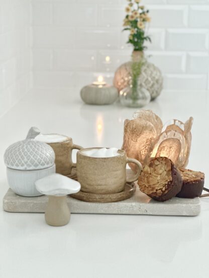 Ljuslykta Anita, beige L - Bild 4