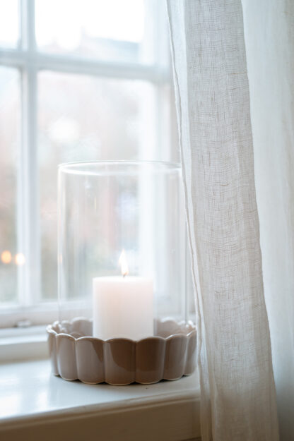 Ljuslykta Edna, beige - Bild 2