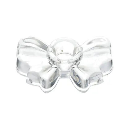Ljusstake Rosett, glas