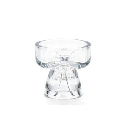 Ljuslykta Rosett, glas (låg)