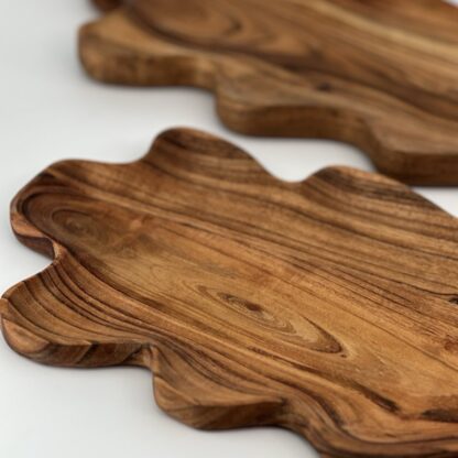 Skärbräda / Serveringsbricka Oakleaf, acasia - Bild 4