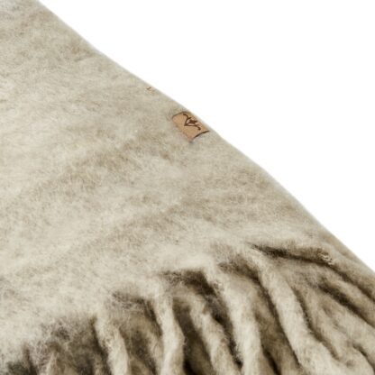 Filt Frasse, Beige/grå/grön - Bild 3