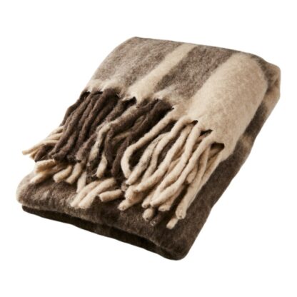 Filt Frasse, Brun/beige/grå