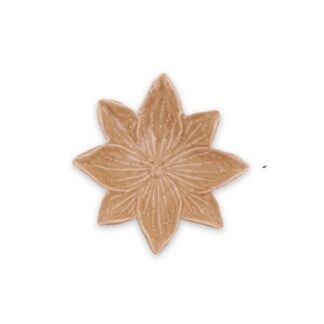 Skål Julstjärna, beige S
