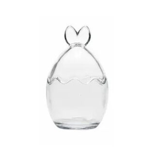 Glasskål med lock, Bunny