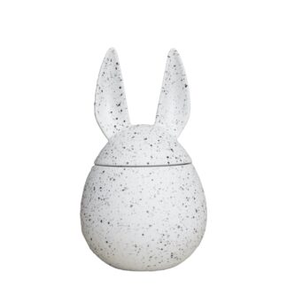 Skål Eating Rabbit DBKD, white dot