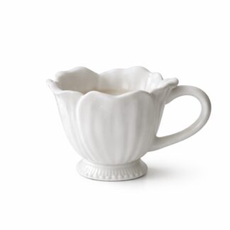 Majas Blomstra Mugg, vit