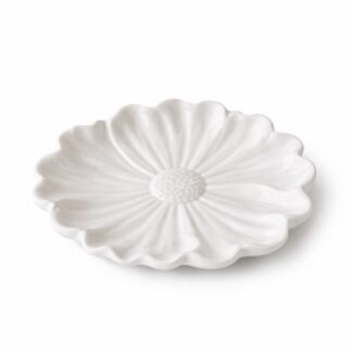 Majas Blomstra Fat, vitt