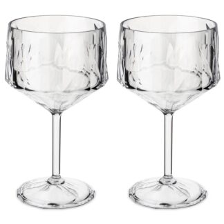 Drinkglas Club, okrossbart, 100% återvunna (2st)