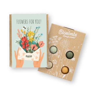 Presentask fröbomber, Flowers for you