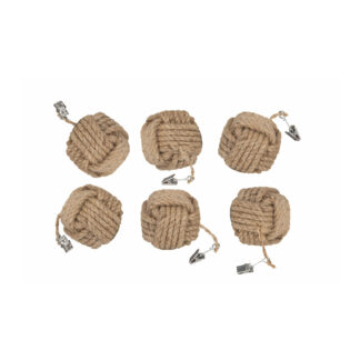 Duktyngder Knop, Jute (6st)